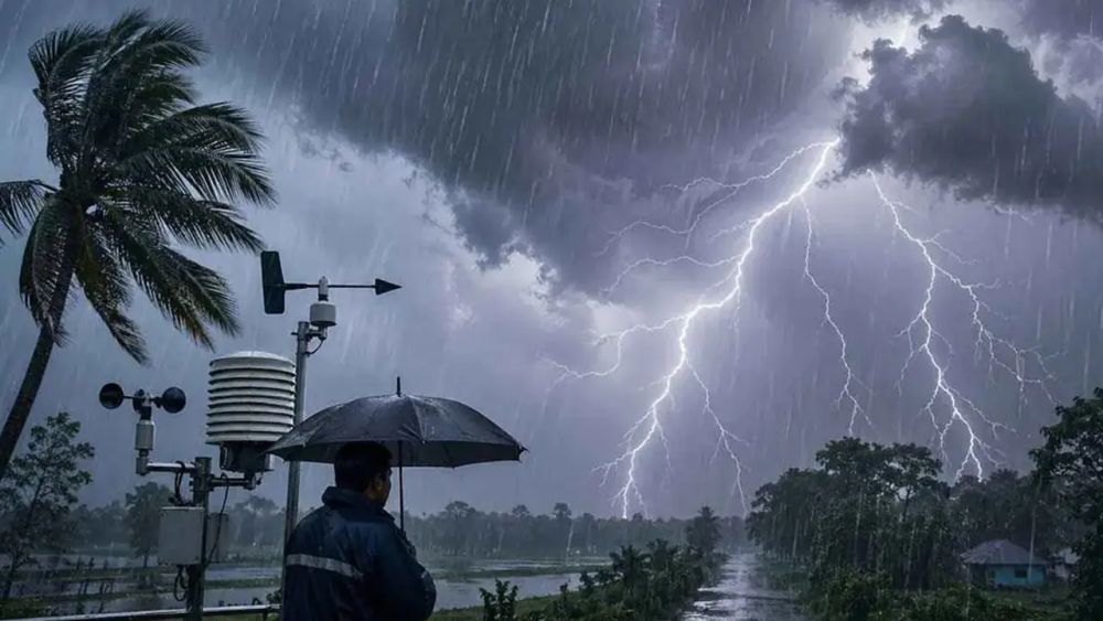 দেশের ১৯ অঞ্চলে ঝোড়ো হাওয়ার পূর্বাভাস, ১ নম্বর সতর্ক সংকেত