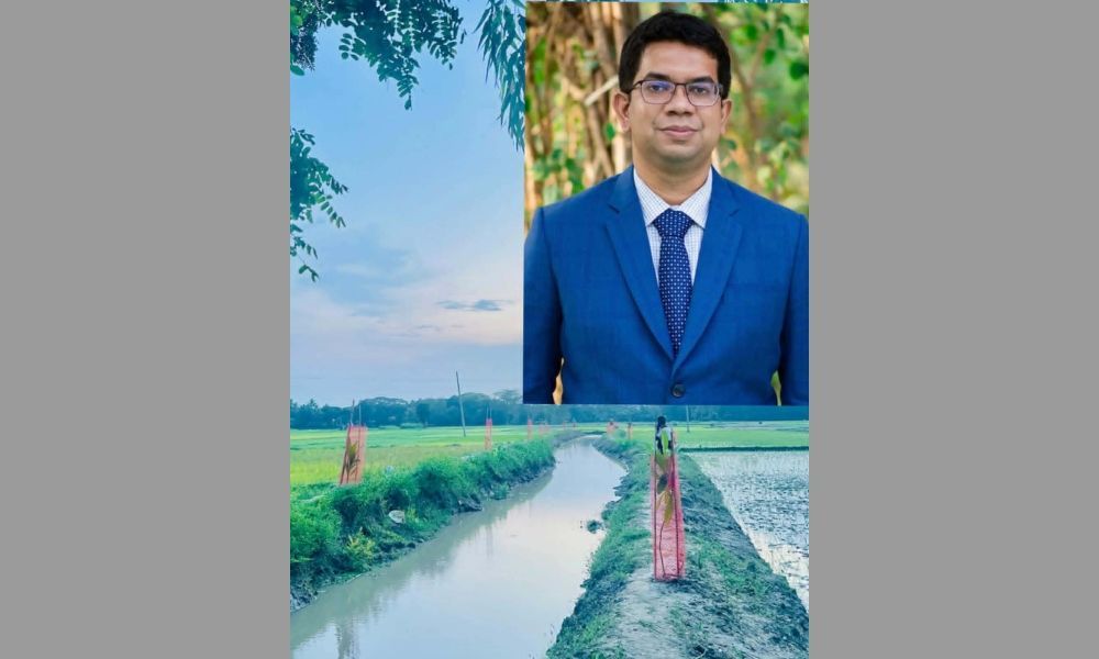 নরসিংদীতে খাল খনন শেষে প্রকল্পের প্রায় ৪৮ লক্ষ সরকারি কোষাগারে ফেরত দিলেন ইউএনও