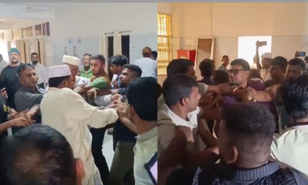 হাসপাতালে বিএনপি-জামায়াতের কর্মী-সমর্থকদের মধ্যে হাতাহাতি