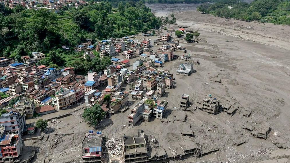 নেপালে ভয়াবহ বন্যায় মৃতের সংখ্যা বেড়ে ৫৭৯, নিখোঁজ ১,৯২৪