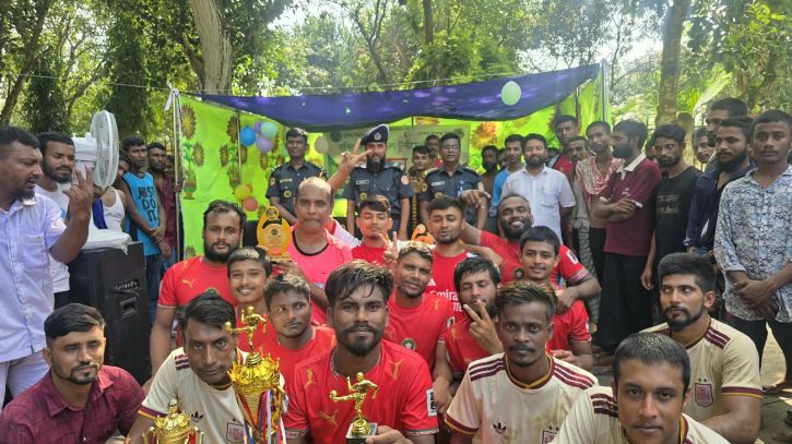 ব্রাহ্মণবাড়িয়া জেলা কারাগারে মিনি ফুটবল টুর্নামেন্টের ফাইনাল