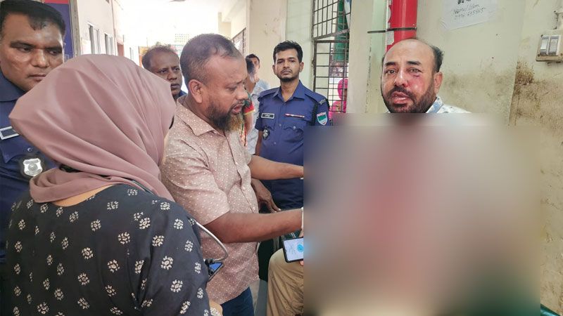 কুষ্টিয়ায় সংবাদ সংগ্রহের সময় বাংলা টিভির সাংবাদিকের ওপর হামলার অভিযোগ