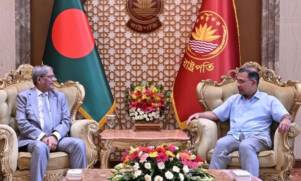 রাষ্ট্রপতির সঙ্গে প্রধানমন্ত্রীর প্রথম সৌজন্য সাক্ষাৎ